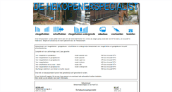 Desktop Screenshot of hekautomaat.nl